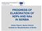 PROGRESS OF ELABORATION OF NDPs AND NAs IN SERBIA