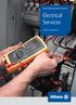 Allianz Engineering Inspection Services Ltd. Electrical Services. Product Information