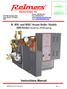 R- RH- and RHC-Steam Boiler Models (RB-Series) Serial No and up
