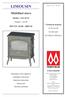 LIMOUSIN. Multifuel stove. Model : DIN EN : Output : 10 kw. Technical manual to be saved by the user for future reference