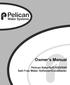Owner s Manual. Pelican NaturSoft NS3/NS6 Salt Free Water Softener/Conditioner