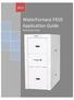 WaterFurnace FX10 Application Guide Reversible Chiller