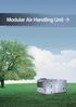 Modular Air Handling Unit