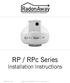 RP / RPc Series Installation Instructions