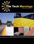 Tile Tech Warnings. Paving America one step at a time! MANUFACTURER OF DETECTABLE WARNING PAVERS AND TILES