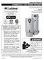 COMMERCIAL GAS WATER HEATERS