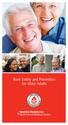 Burn Safety and Prevention for Older Adults