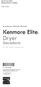 Kenmore Elite Dryer. Secadora. Use & Care Guide Manual de Uso y Cuidado. Model/Modelo: #, # # = color number, numero de color
