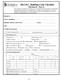 PROJECT: CIVIC ADDRESS:... PERMIT APPLICATION NO.: DATE:... CRP:. Certified Professional:.