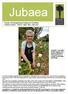 Jubaea. Friends of Geelong Botanic Gardens Inc Newsletter Volume 17 Issue 2 March / April / May / June 2017