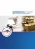 COMMERCIAL HYGIENE. Setting the standard in cleaning and maintenance