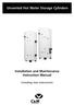 Unvented Hot Water Storage Cylinders Installation and Maintenance Instruction Manual