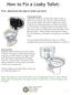 How to Fix a Leaky Toilet: