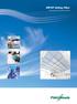 DIF-OT Ceiling Filter. The optimized laminar airflow