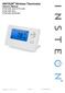 INSTEON Wireless Thermostat Owner s Manual , 2441ZTH (US) (EU) (AUS/NZ)