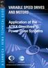VARIABLE SPEED DRIVES AND MOTORS
