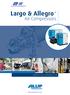 Largo & Allegro. Air Compressors LARGO & ALLEGRO