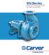 GH Series End Suction Centrifugal Pumps For Flows to 2,500 GPM