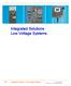 Integrated Solutions Low Voltage Systems