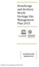 Stonehenge and Avebury World Heritage Site Management Plan 2015