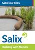 Salix Coir Rolls. Building with Nature