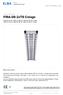 TECHNICAL SHEET. Indoor luminaire FIRA-08-2xT8 Colage. About the product