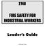 FIRE SAFETY FOR INDUSTRIAL WORKERS