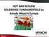 HOT BAR REFLOW SOLDERING FUNDAMENTALS by Amada Miyachi Europe A high quality Selective Soldering Technology