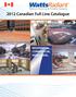 2012 Canadian Full Line Catalogue