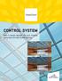 CONTROL SYSTEM. How to design daylight into your building using electronically tintable glazing.