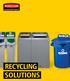 BENEFITS OF SUCCESSFUL RECYCLING