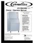 Owner / Operator Manual Commercial Refrigeration Service, Inc.  (866)
