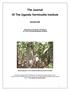 The Journal Of The Uganda Vermiculite Institute