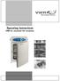 Operating Instructions VWR Air Jacketed CO2 Incubator