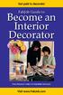Become an Interior Decorator