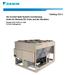 Air-Cooled Split System Condensing Units for Remote DX Coils and Air Handlers. Models RCS 015D to 140D R-410A Refrigerant.