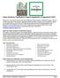Urban Gardener Certification Program Application & Agreement 2013