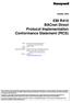 EBI R410 BACnet Direct Protocol Implementation Conformance Statement (PICS)