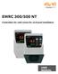 EWRC 300/500 NT. Controllers for cold rooms for on-board installation USER MANUAL
