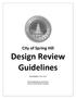 Design Review Guidelines