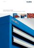 Lista Premium 75/200 Drawer cabinets, workbenches and partition material