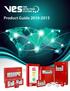 FIRE DETECTION SYSTEMS. Product Guide