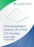 Technical Application Guide for UP-SHINE LED Frameless Panel Light