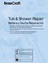 Featuring a comprehensive line of tub spouts, single lever escutcheons, shower heads, tub repair accessories, and more