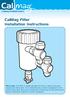 CalMag Filter Installation Instructions