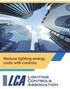 Reduce lighting energy costs with controls