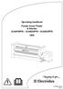 Operating handbook Feeder Ironer Folder & Stacker IC44819FFS IC44825FFS IC44832FFS USA