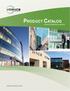 Product Catalog. Small Building Systems.