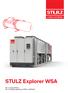 STULZ Explorer WSA. Air-cooled chillers for a cooling capacity of 370 to 1260 kw