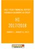 HALF-YEAR FINANCIAL REPORT HORNBACH BAUMARKT AG GROUP H1 2017/2018 (MARCH 1 AUGUST 31, 2017)
